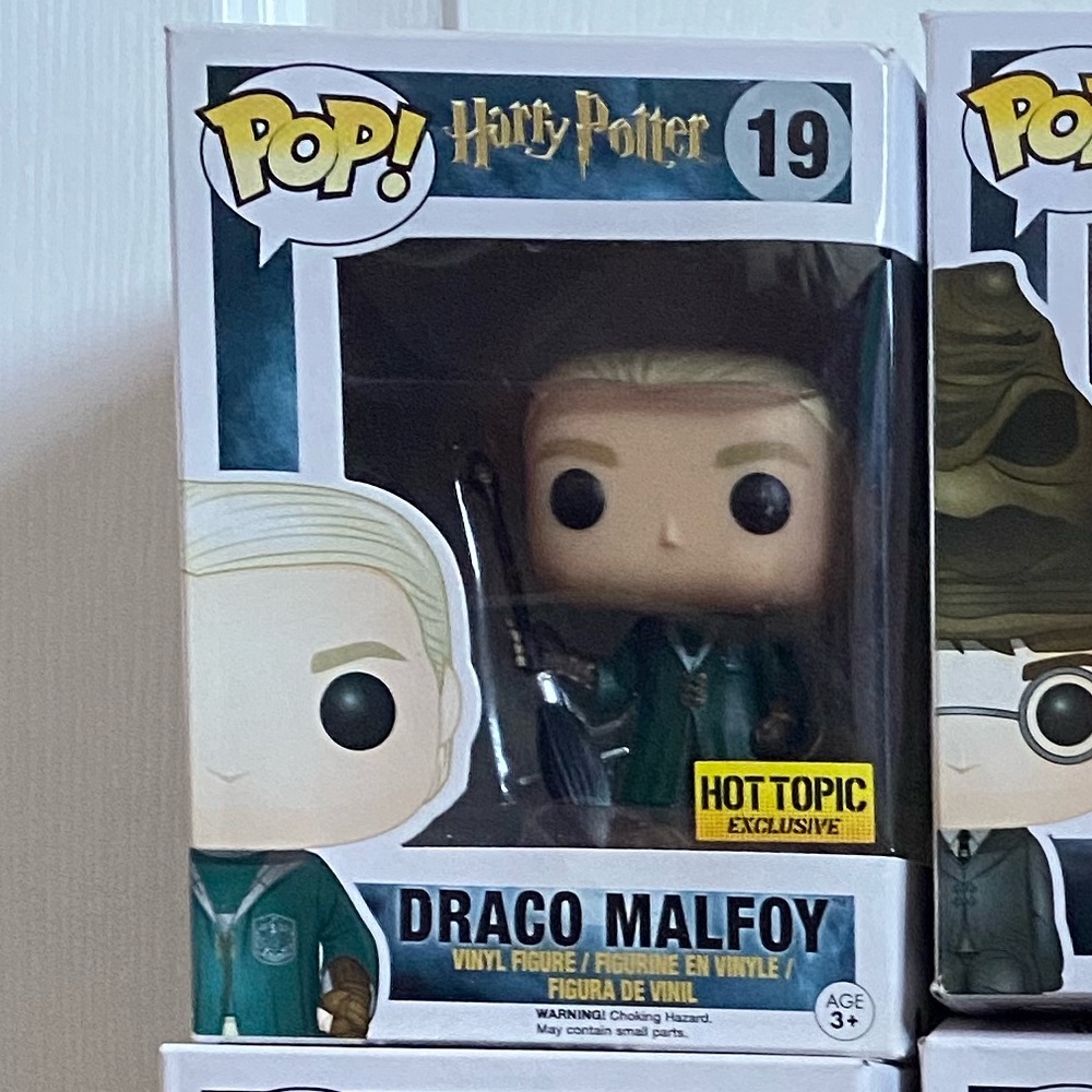 Harry Potter Draco Pop Quidditch Figure